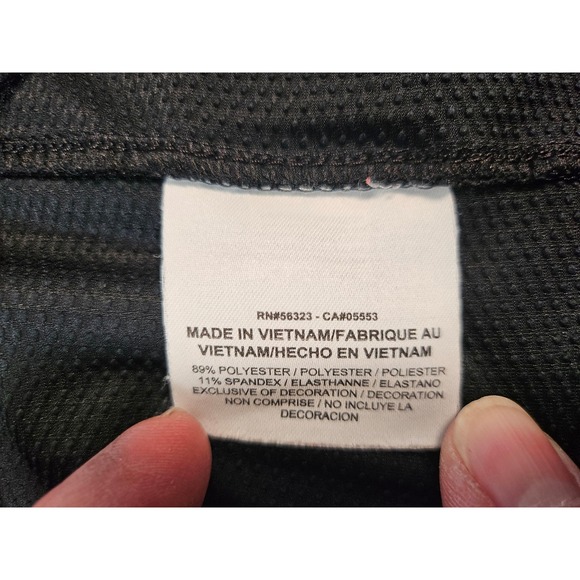 Nike Golf Tour Performance Dri-FIT Polo Shirt Mens Large Black Short Sleeve DPS - Picture 3 of 8